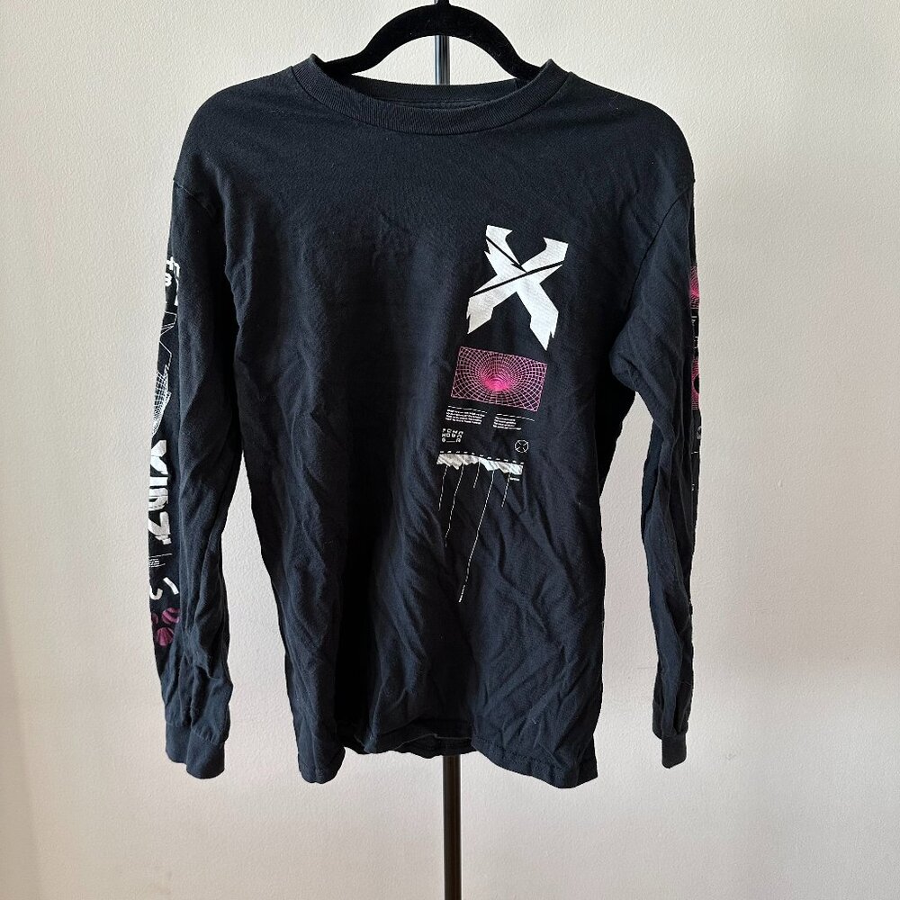 (sold) Excision Headbanger Long Sleeve Tee (Black)